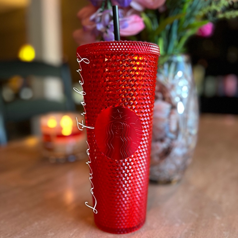 Starbucks Rutgers Studded Tumbler